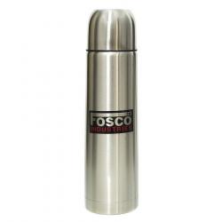 Bouteille thermos en acier 1L (Couleur Silver/chrome)