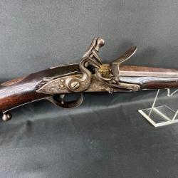 TRÈS RARE FUSIL A SILEX ANGLAIS SIMPSON