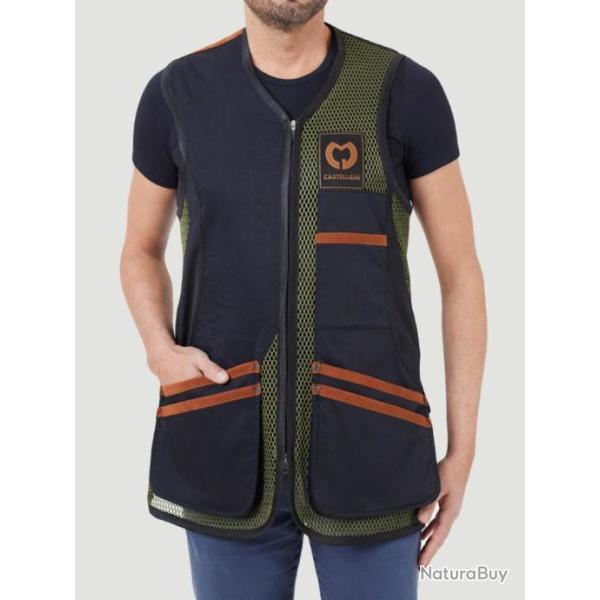Wahoo ! GILET SPORTING CASTELLANI KAKI