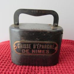 Tirelire caisse d'épargne Nîmes 1910/20