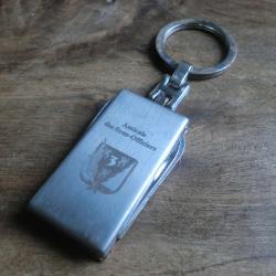 couteau porte clé multi fonction amicale des sous officiers