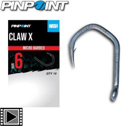 Hameçon Nash Pinpoint Claw X (par 10) n° 2