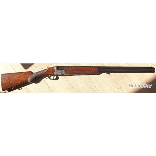 Fusil de chasse A. Marnas ancien canons superposs