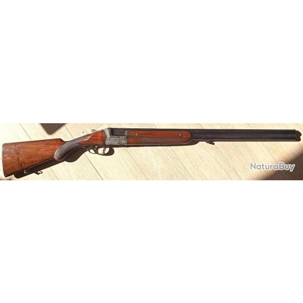 Fusil de chasse A. Marnas ancien canons superposs