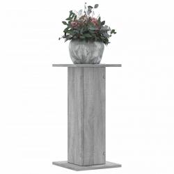 Supports pour plantes 2 pcs sonoma gris bois d'ingénierie