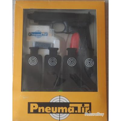 Pistolet Pneuma.Tir (Pneumatir) 500 - Métal Avec Boîte D'origine Années 50