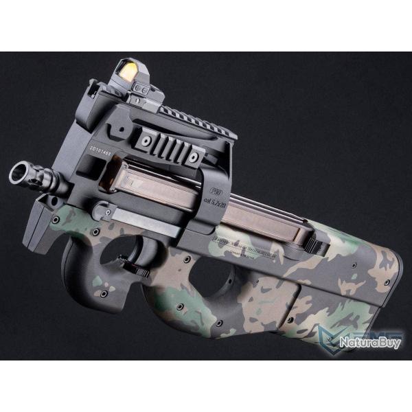 FN Herstal P90 AEG - Noir Camo - EMG/Krytac/Cybergun