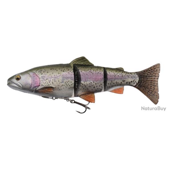 Leurre Souple SAVAGE GEAR 4d Line Thru Trout 15cm SS Rainbow