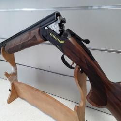 ARME UNIQUE ! Fusil superpose BETTINSOLI ALPHA SPORT ADJ JAUNE cal.12/76 can.76cm