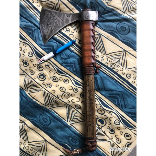Hache/Hachette artisanale FONCTIONNELLE inspiration viking