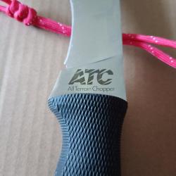 Kukri cold steel carbon V ATC de 1986 rare , première fabrication !! All terrain chopper VINTAGE