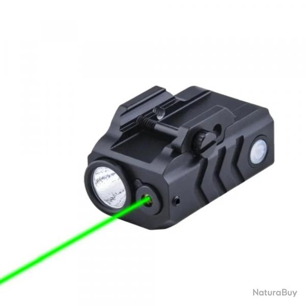 Lampe laser LED JONCELY 800 lms 20mm - Vert