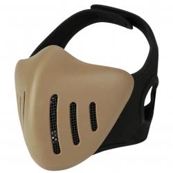 Bas de masque demi-visage Evo TACWAR - Marron
