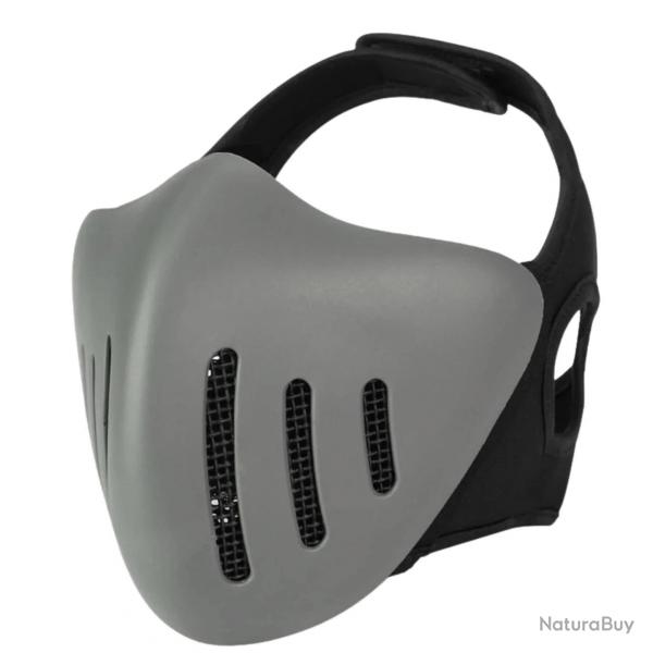 Bas de masque demi-visage Evo TACWAR - Gris