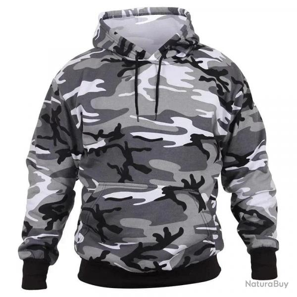 Camouflage Hoodies Camo 3D Print Men Women Fashion Casual Hoodie Oversized Pullovers Hooded Sweatshi