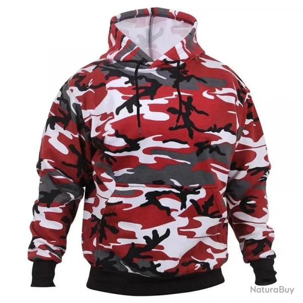 Camouflage Hoodies Camo 3D Print Men Women Fashion Casual Hoodie Oversized Pullovers Hooded Sweatshi