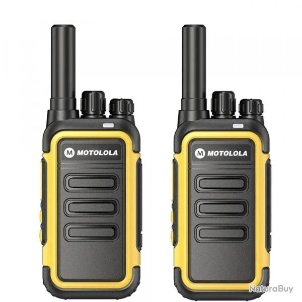 Talkie-walkie MOTOLOLA F1 UHF COD - Jaune / USB Plug