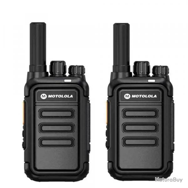 Talkie-walkie MOTOLOLA F1 UHF COD - Noir / USB Plug