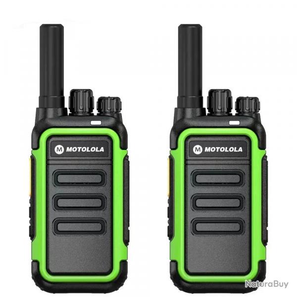 Talkie-walkie MOTOLOLA F1 UHF COD - Vert / USB Plug