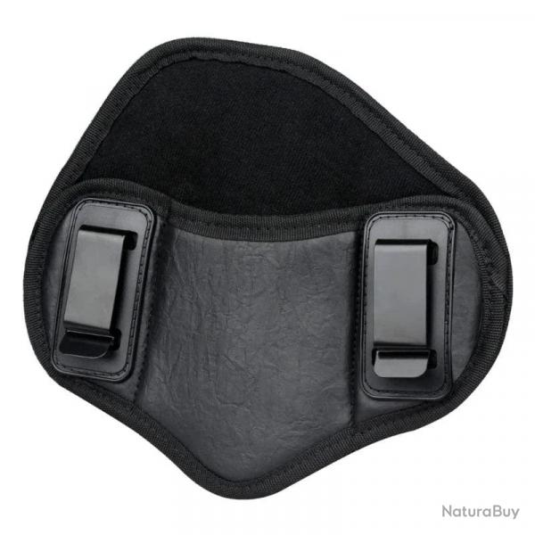 Holster dissimul cuir PU Glock main droite - Noir