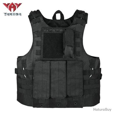 Gilet Tactique Multifonctionnel Avec Protection Mollet - Égaliseur - Neuf
