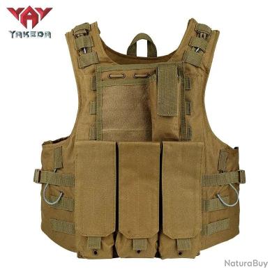 Gilet Tactique Souple Homme – Poches + Livraison Offerte