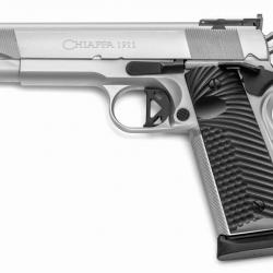 PISTOLET CHIAPPA 1911 EMPIRE GRADE CHROME 45ACP