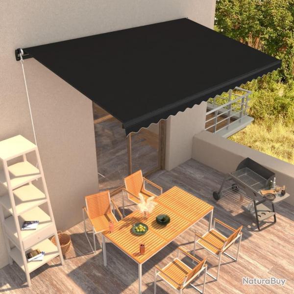 Auvent manuel rtractable 450x300 cm Anthracite