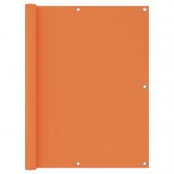 Écran de balcon Orange 120x300 cm Tissu Oxford