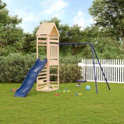 Aire de jeux d'extérieur bois de pin massif