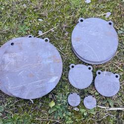 Assortiment Gong Rond Acier