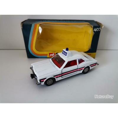 Corgi Whizzwheels 1973 - Ford Cortina Police 1/43 #402 | Boîte Rainbow Époque