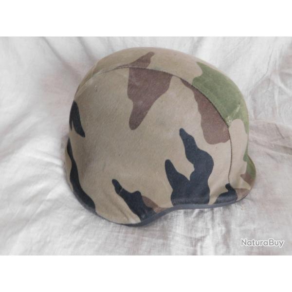 ARMEE FRANCAISE : CASQUE CGF GALLET FRITZ SPECTRA PT 2002 + COUVRE-CASQUE