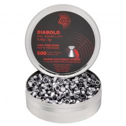 Plombs GECO Diabolo Basic, calibre 4.5 mm 0.45g par 10 boites ( 5 000 plombs )