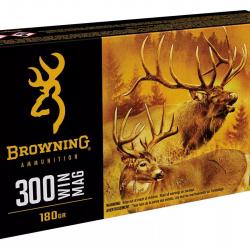 Munitions Browning BXS Calibre 300 Win Mag 180 grains