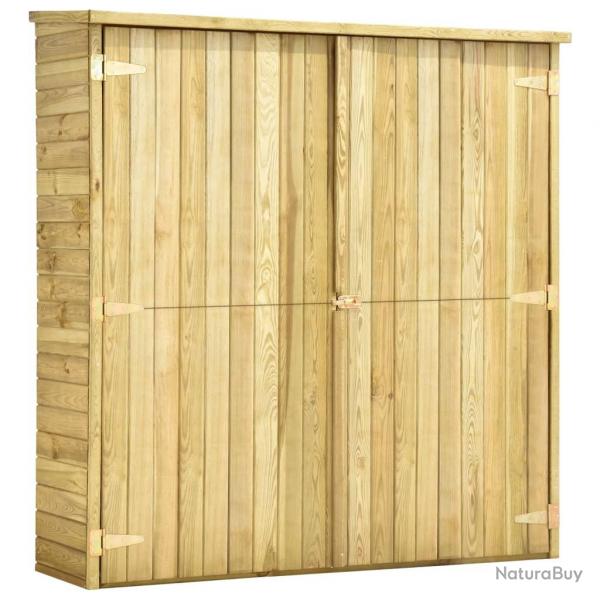 Abri de jardin cabane cabanon maison de stockage remise extrieur hangar outils robuste 163 x 50 x