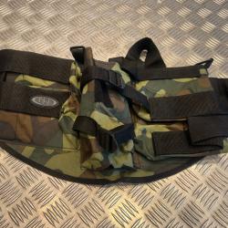 Harnais ceinture porte 4 pots et 1 bouteille air camo new legion pour paintball neuf