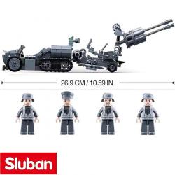 Idée Cadeau Garçon : Jeu de Construction Militaire 4 en 1 - SLUBAN