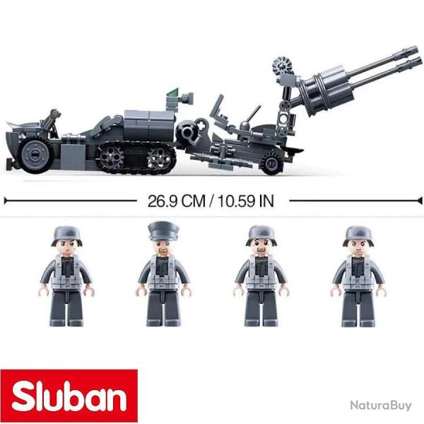 Ide Cadeau Garon : Jeu de Construction Militaire 4 en 1 - SLUBAN