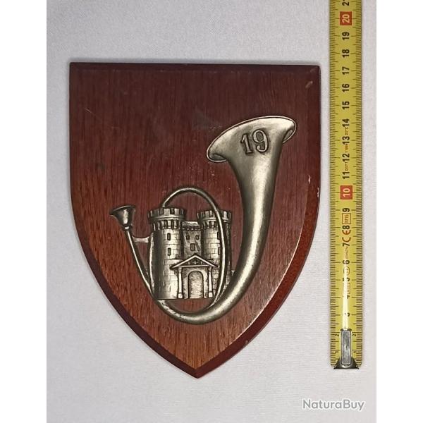 Souvenir insigne mural 19me Bataillon Chasseur Alpin vintage