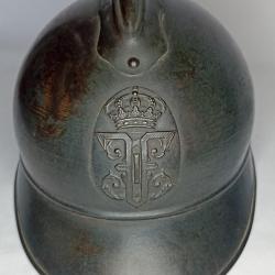 Très RARE Casque Adrian model 15 ROUMAIN 14/18 WW1