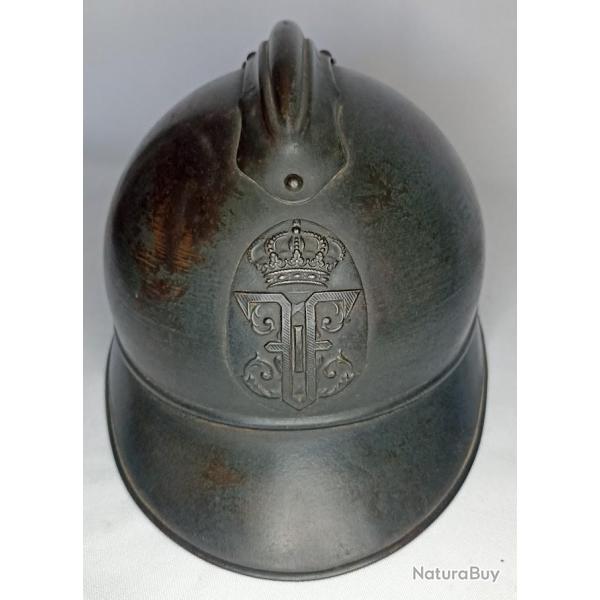 Trs RARE Casque Adrian model 15 ROUMAIN 14/18 WW1
