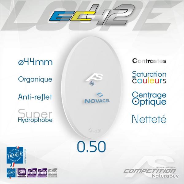 Verre Arc Systeme Loupe Scope EC - EC42 / x6 (0.75)