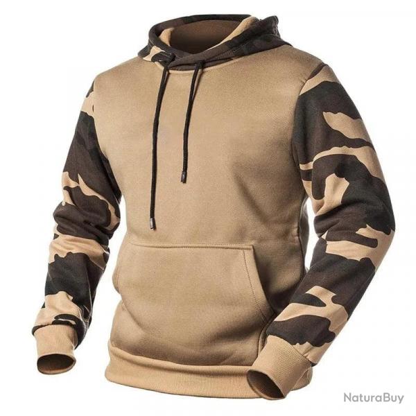 Sweat  capuche WarCore Alpha Harajuku - Marron / M