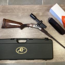 Pierre artisan express Chambord calibre 8X57 jrs avec KAHLES helia 1-5x24 SR + montage pivot Reck sr