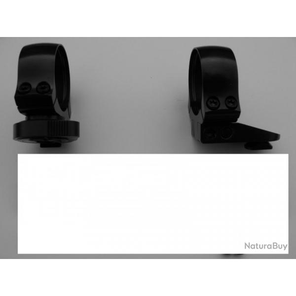 Parties hautes de montage pivotant Recknagel ERAMATIC 7 colliers de 30 mm, pour Steyr mannlicher M
