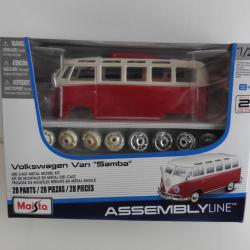 Volkswagen Van Samba en kit 1/25 Maisto