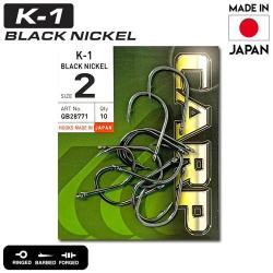 Hameçon Hayabusa K-1 Black Nickel (par 10) n° 4