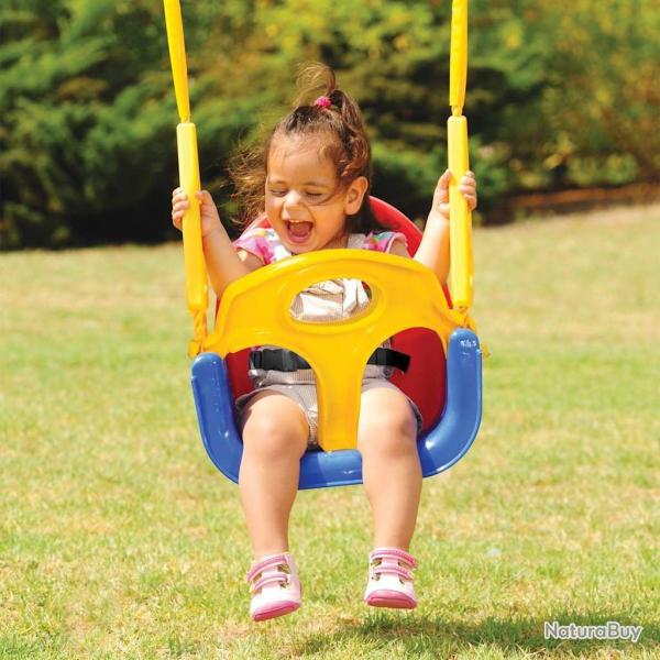 Sige de balanoire 3 en 1 pour enfants 29x40x39,5 cm