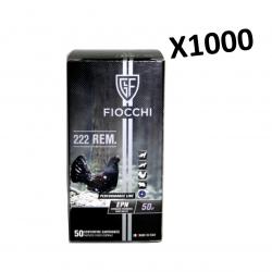 FIOCCHI cal.222 Rem EPN 50gr x1000